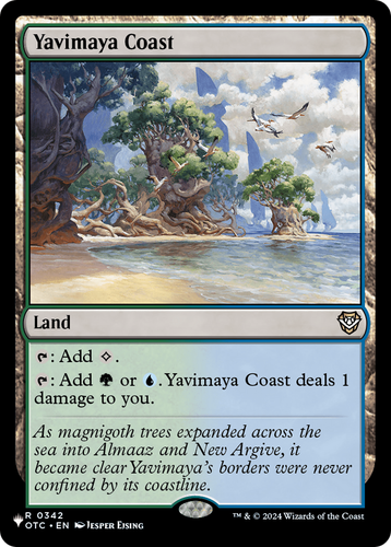 Yavimaya Coast (LIST-OTC-342) - The List、Wizards of the Coast、kayou