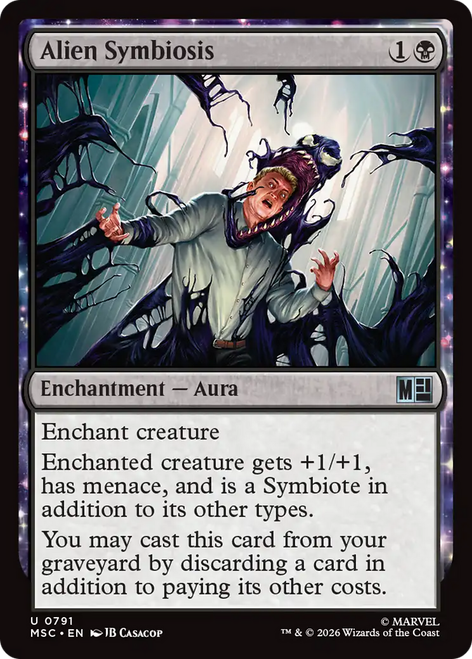 Alien Symbiosis (Foil) | Marvel Super Heroes Commander、Magic: The Gathering、kayou