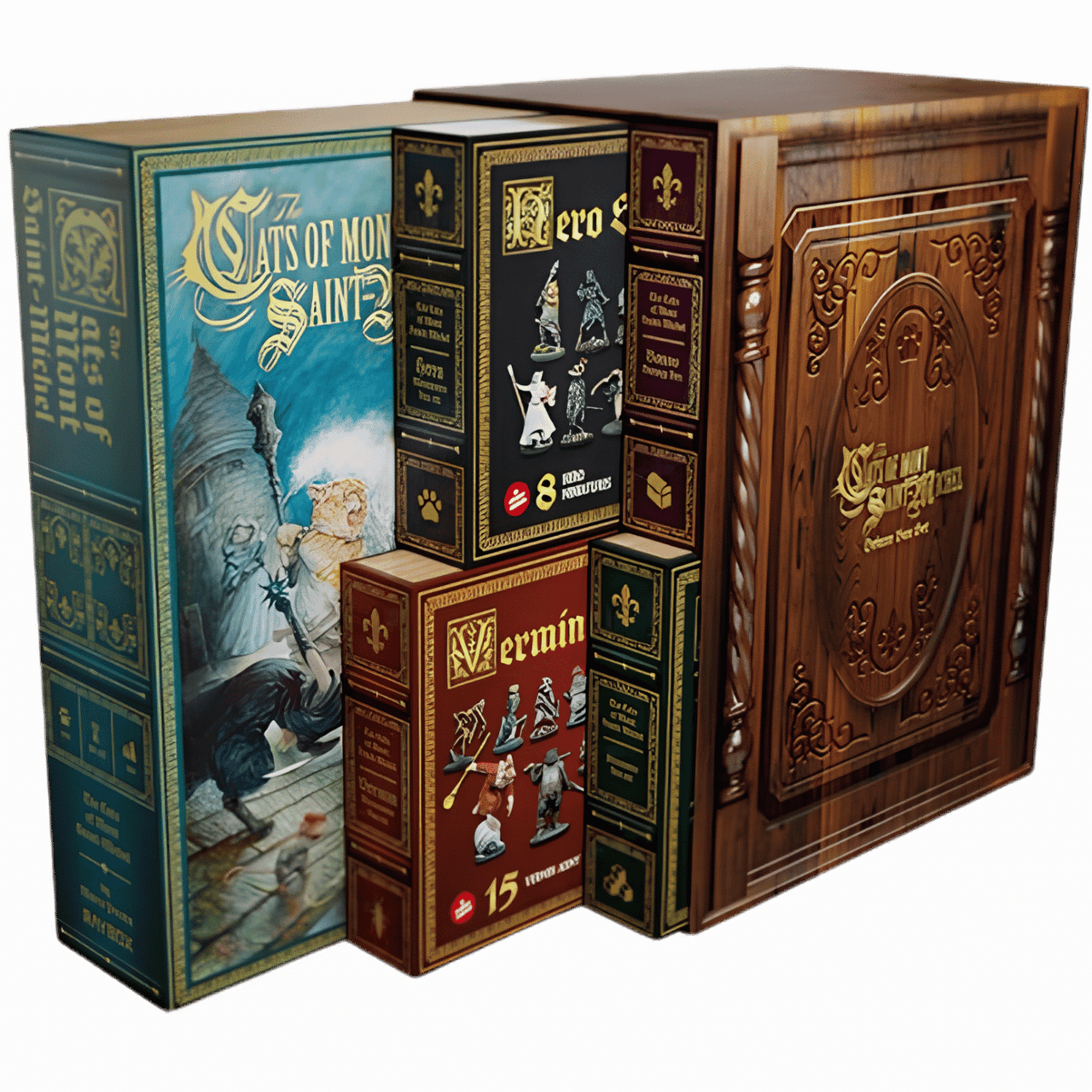 The Cats of Mont Saint-Michel (Deluxe Set)、RAYBOX GAMES、kayou