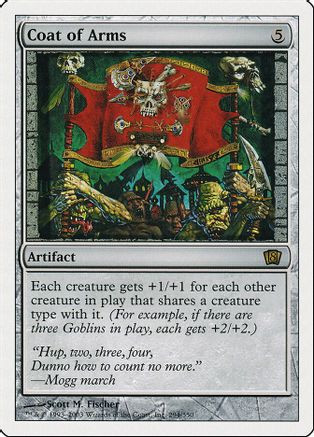 Coat of Arms (8ED-294) - 8th Edition、Wizards of the Coast、kayou