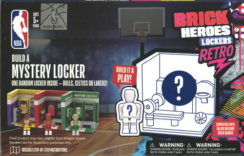 NBA Brick Heroes Lockers Retro Mystery Pack、ToyWiz、kayou