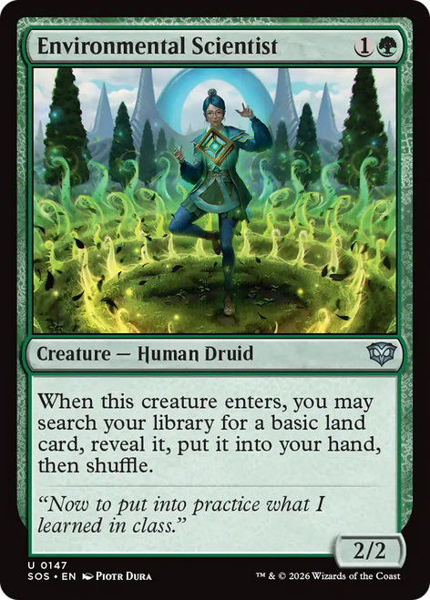 Environmental Scientist (Foil) | Secrets of Strixhaven、Magic: The Gathering、kayou