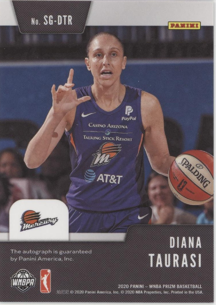 Diana Taurasi 2020 Panini WNBA Prizm Auto #SG-DTR、Collector Store LLC、kayou