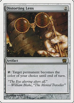 Distorting Lens (8ED-299) - 8th Edition、Wizards of the Coast、kayou