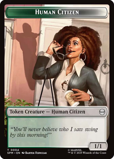 {Human Citizen Token} // {Treasure Token}、Magic: The Gathering、kayou