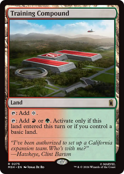 Training Compound (Foil) | Marvel Super Heroes、Magic: The Gathering、kayou