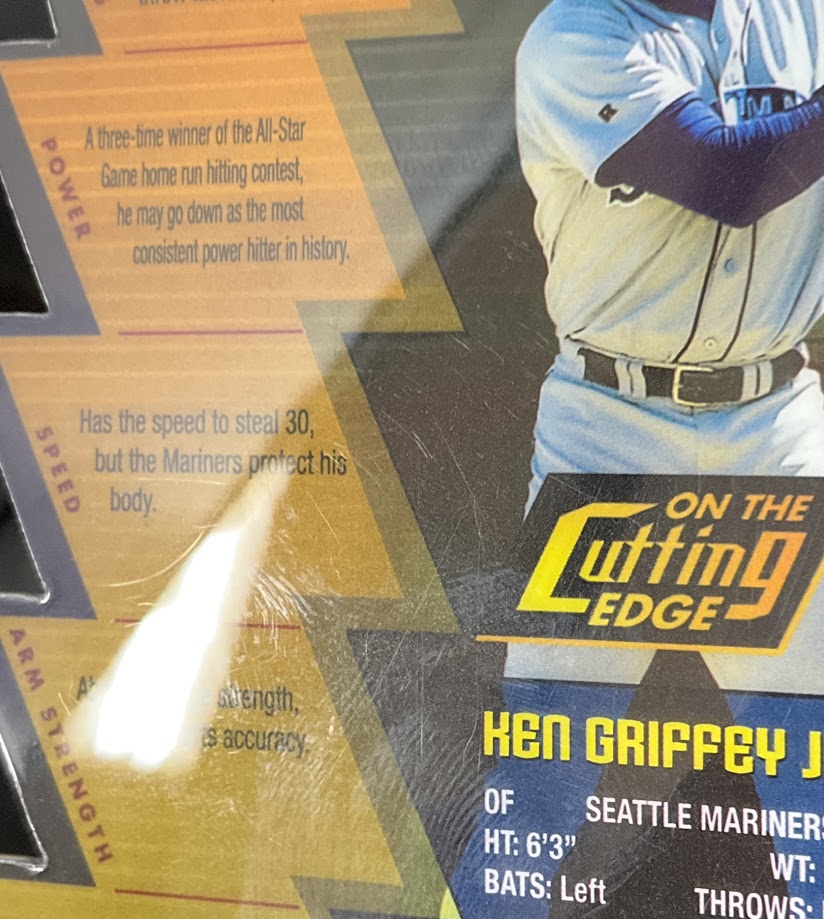 Ken Griffey Jr. 1999 Topps HD On the Cutting Edge Die-Cut #CE10、Collector Store LLC、kayou