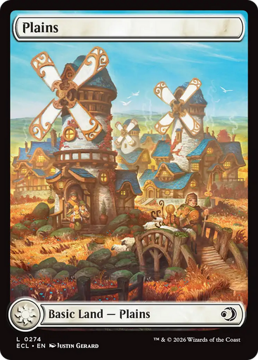 Plains (#274) (Full Art Foil) | Lorwyn Eclipsed、Magic: The Gathering、kayou