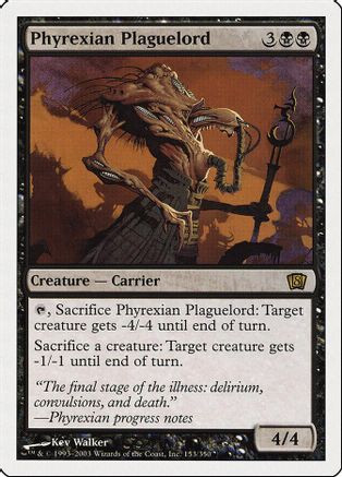 Phyrexian Plaguelord (8ED-153) - 8th Edition Foil、Wizards of the Coast、kayou