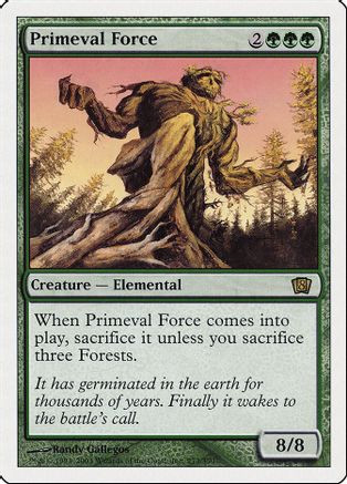 Primeval Force (8ED-273) - 8th Edition Foil、Wizards of the Coast、kayou