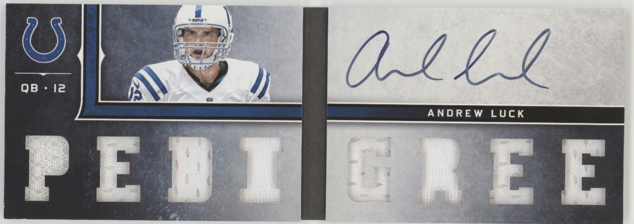 Andrew Luck 2013 Panini Playbook Red Swatch Auto 41/99 #1、Collector Store LLC、kayou