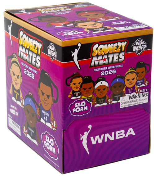 WNBA SqueezyMates 2026 Women's Basketball Mystery Box 24 Packs、ToyWiz、kayou