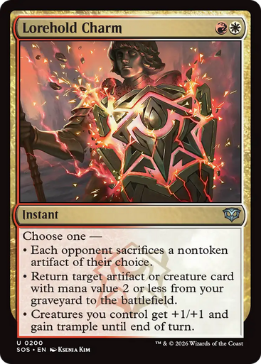 Lorehold Charm (Foil) | Secrets of Strixhaven、Magic: The Gathering、kayou