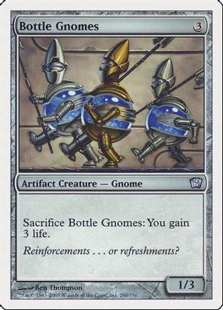 Bottle Gnomes (9ED-290) - 9th Edition Foil、Wizards of the Coast、kayou