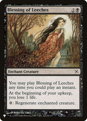Blessing of Leeches (LIST-62/165) - The List、Wizards of the Coast、kayou