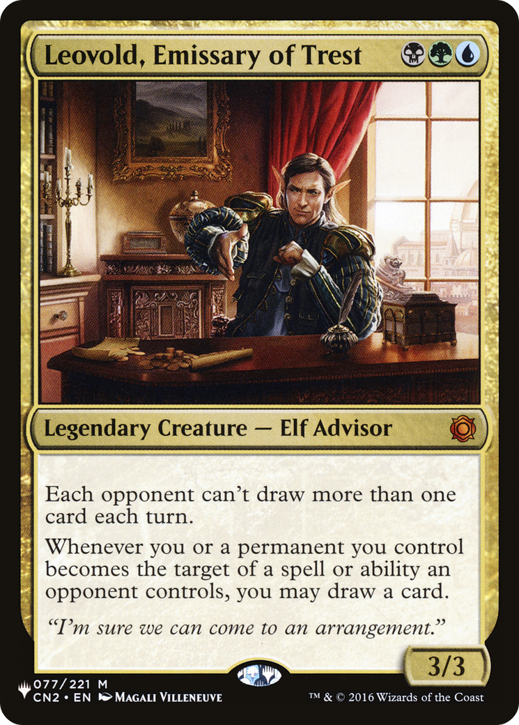 Leovold, Emissary of Trest (LIST-077/221) - The List、Wizards of the Coast、kayou