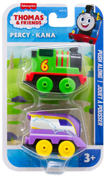 Thomas & Friends Push Along Percy & Kana Vehicle 2-Pack、ToyWiz、kayou