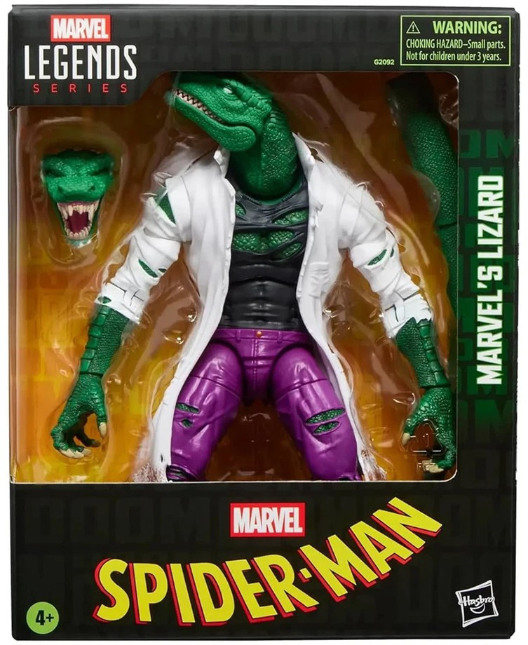 Spider-Man Marvel Legends Lizard Deluxe Action Figure、ToyWiz、kayou