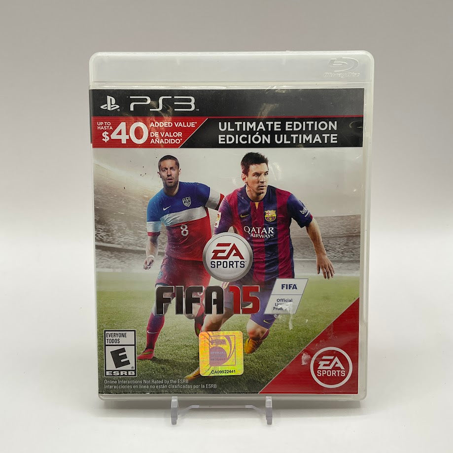 FIFA 15 Ultimate Edition Playstation 3 Used、Collector Store LLC - VG、kayou