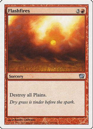 Flashfires (9ED-183) - 9th Edition、Wizards of the Coast、kayou