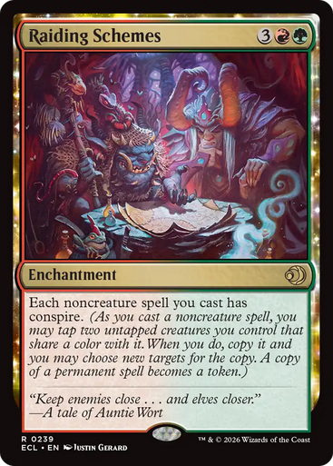 Raiding Schemes (Foil) | Lorwyn Eclipsed、Magic: The Gathering、kayou