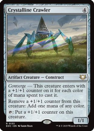 Crystalline Crawler (EOC-133) - Commander: Edge of Eternities、Wizards of the Coast、kayou