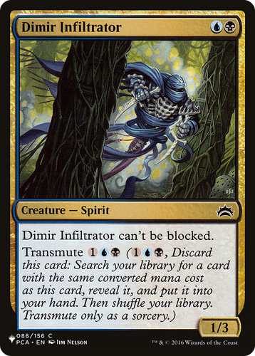 Dimir Infiltrator (LIST-086/156) - The List、Wizards of the Coast、kayou