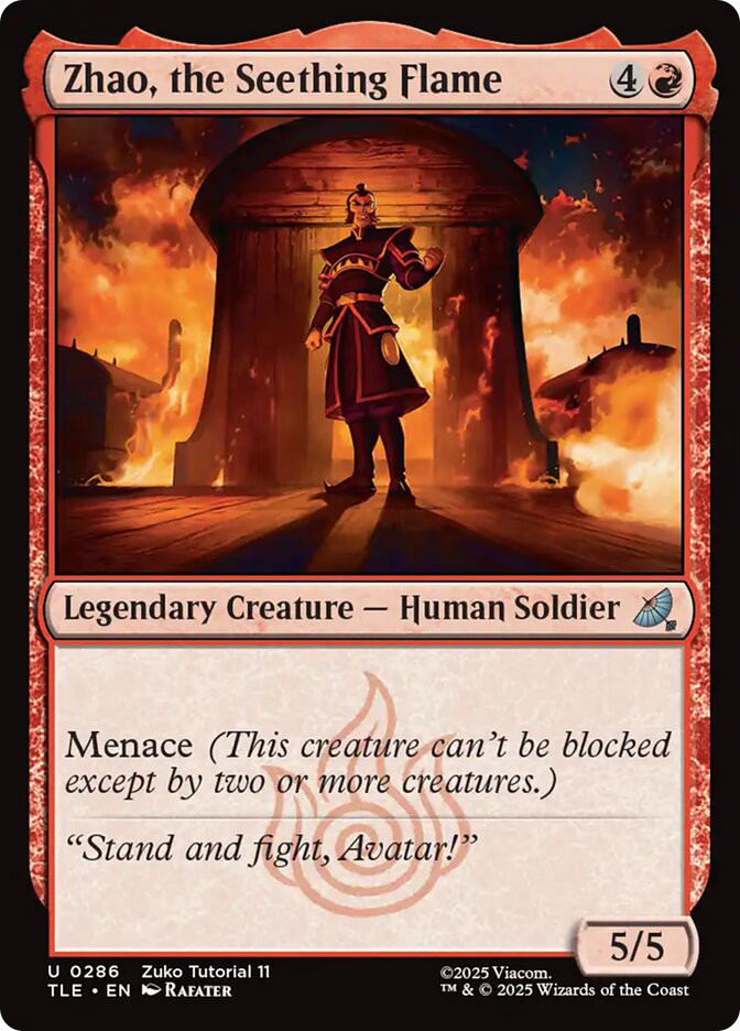 Zhao, the Seething Flame、Magic: The Gathering、kayou