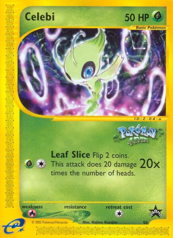 Pokemon Promo Celebi #50 Heavily Played、ToyWiz、kayou
