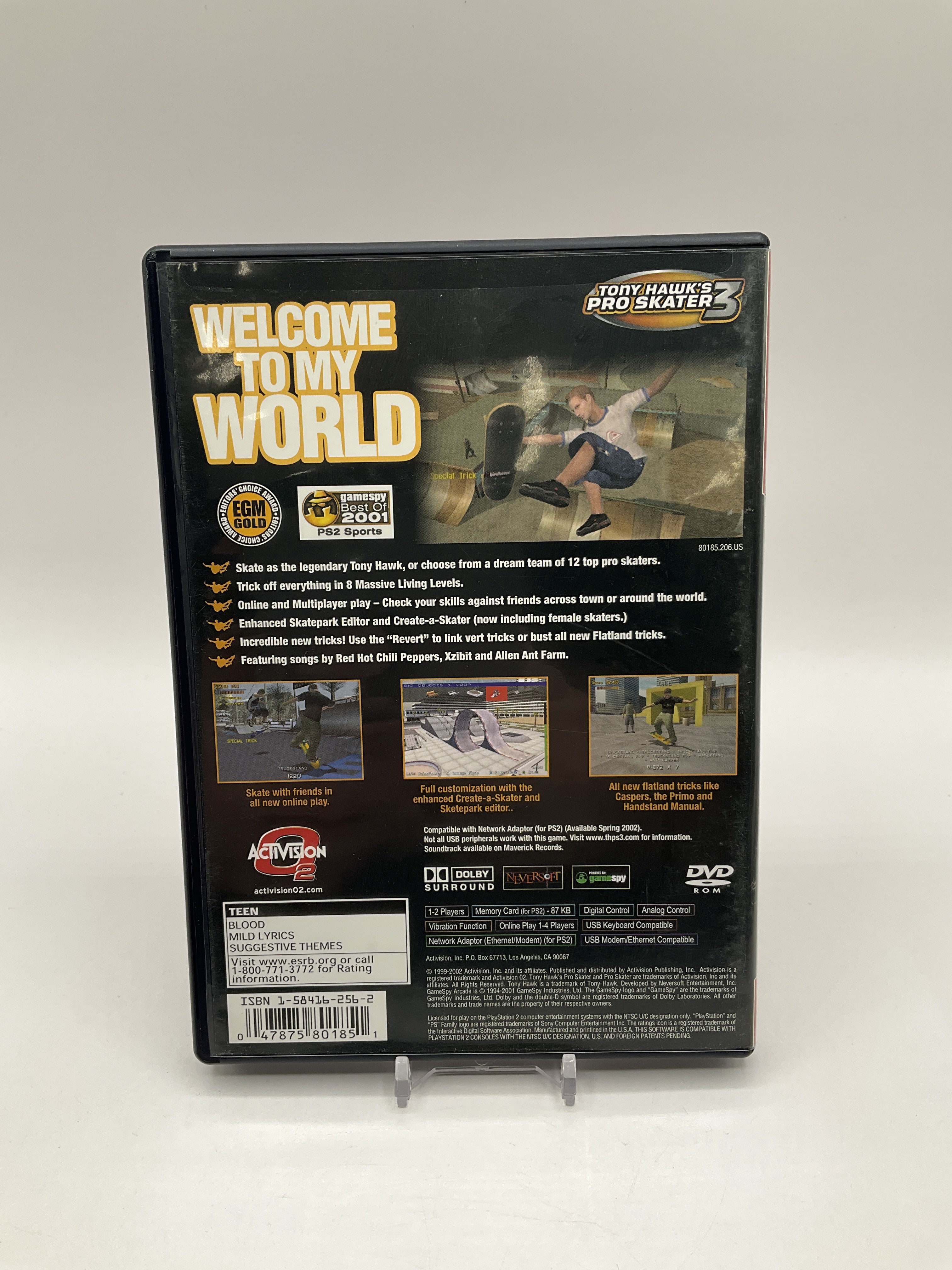 Tony Hawk's Pro Skater 3 Playstation 2 Used、Collector Store LLC - VG、kayou