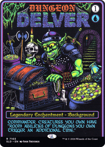 Dungeon Delver (Secret Lair - Dungeons & Dragons: Black Lights & Dark Dungeons) | Secret Lair Drops、Magic: The Gathering、kayou