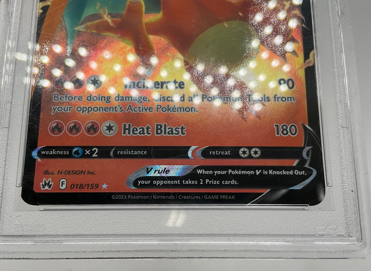 Charizard V Pokemon Crown Zenith #018 PSA 9、Collector Store LLC Gaming、kayou