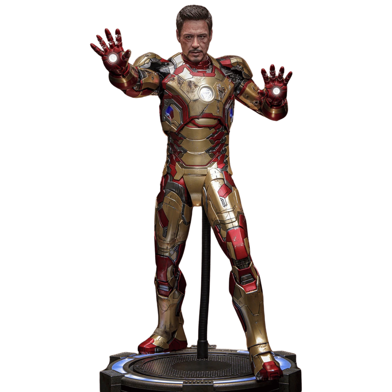 Marvel Studios: Iron Man 3 - Iron Man Mark XLII (2.0) MMS759D66 - 1/6th Scale Collectible Figure (Deluxe Version)、Hot Toys、kayou