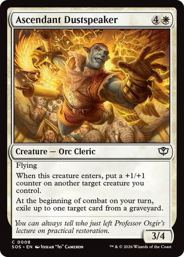 Ascendant Dustspeaker (Foil) | Secrets of Strixhaven、Magic: The Gathering、kayou