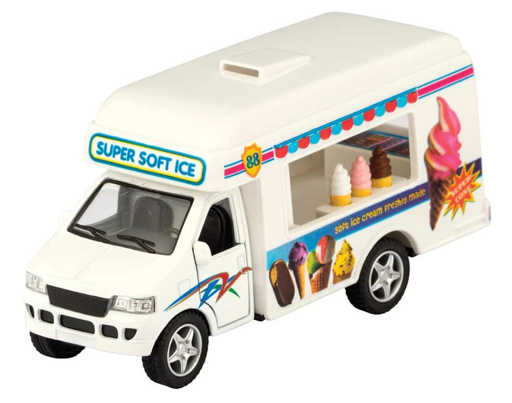 Schylling Ice Cream Truck Pull-Back Vehicle、ToyWiz、kayou