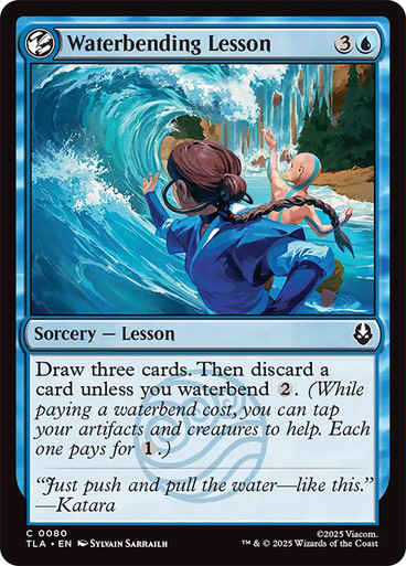 Waterbending Lesson、Magic: The Gathering、kayou