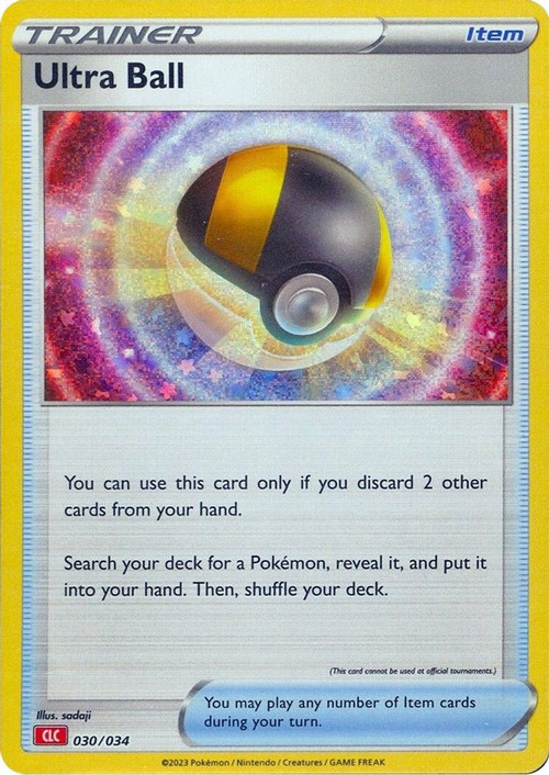Pokemon Trading Card Game Classic Classic Collection Ultra Ball #30 CLC、ToyWiz、kayou