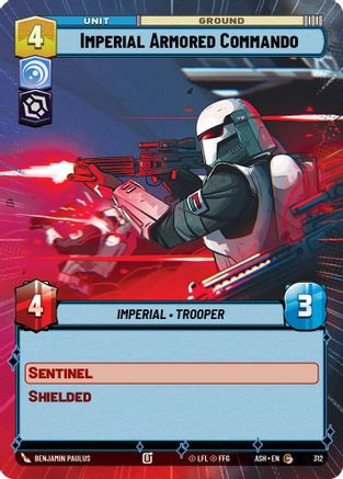 Imperial Armored Commando (Hyperspace) (312) - Ashes of the Empire、Fantasy Flight Games、kayou