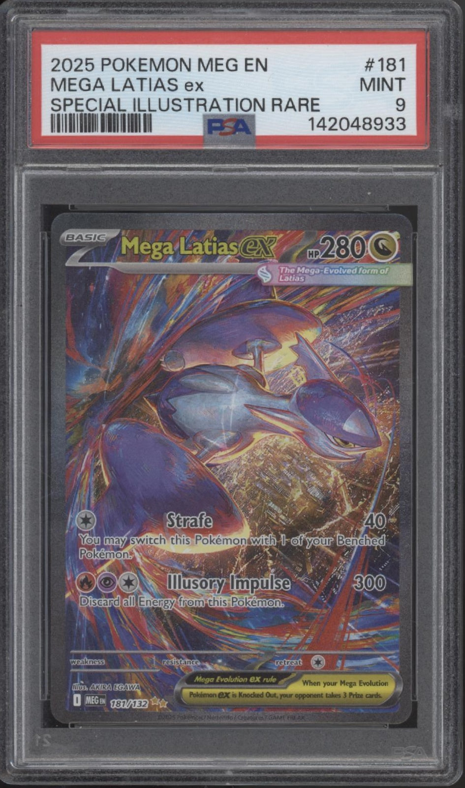 Mega Latias ex Pokemon Mega Evolution Special Illustration Rare #181 PSA 9、Collector Store LLC Gaming、kayou