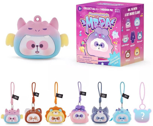 Mr. Pa Morphling Little Pa Silicone Earphone Case Mystery Pack、ToyWiz、kayou