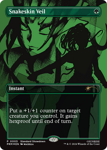 Snakeskin Veil (PCBB-005) - Cowboy Bebop (Borderless) Foil、Wizards of the Coast、kayou