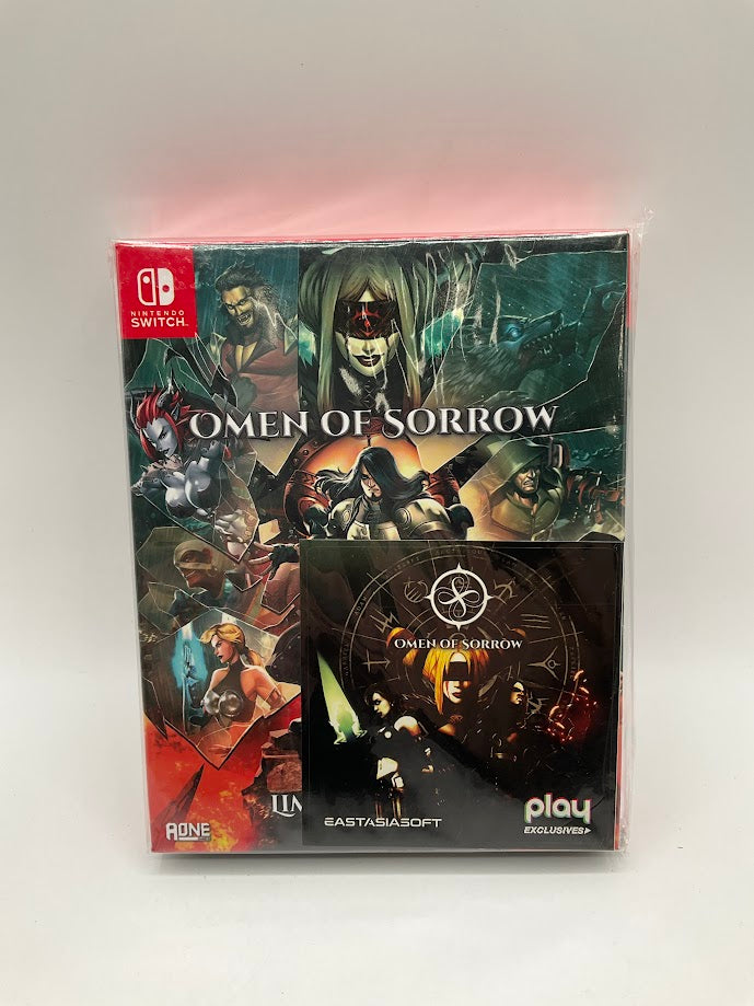 Omen of Sorrow Limited Edition Nintendo Switch Sealed #2、Collector Store LLC - VG、kayou