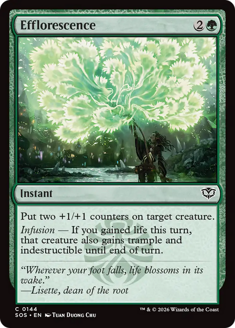 Efflorescence (Foil) | Secrets of Strixhaven、Magic: The Gathering、kayou