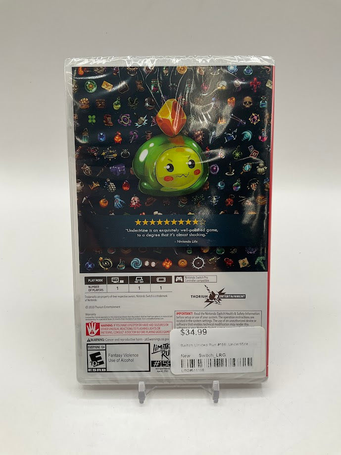 UnderMine Nintendo Switch Sealed、Collector Store LLC - VG、kayou