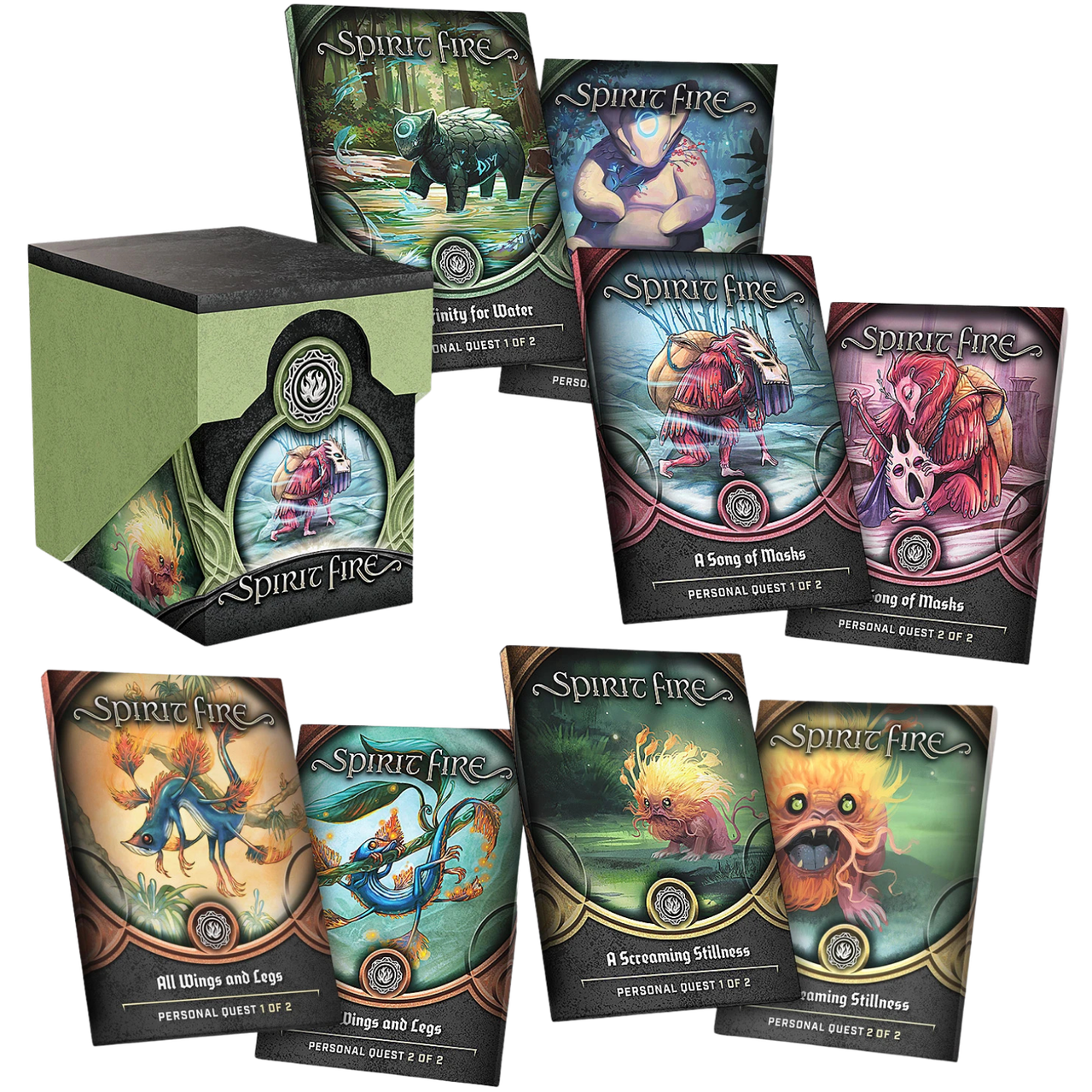 Spirit Fire: Companion Quest Bundle (8 Packs) (Add to cart to see price) (PREORDER)、Orange Nebula、kayou