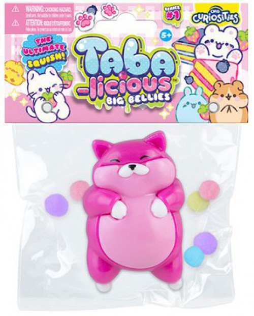 Taba-Licious Big Bellies Cat 4-Inch Squishy Squeeze Toy、ToyWiz、kayou
