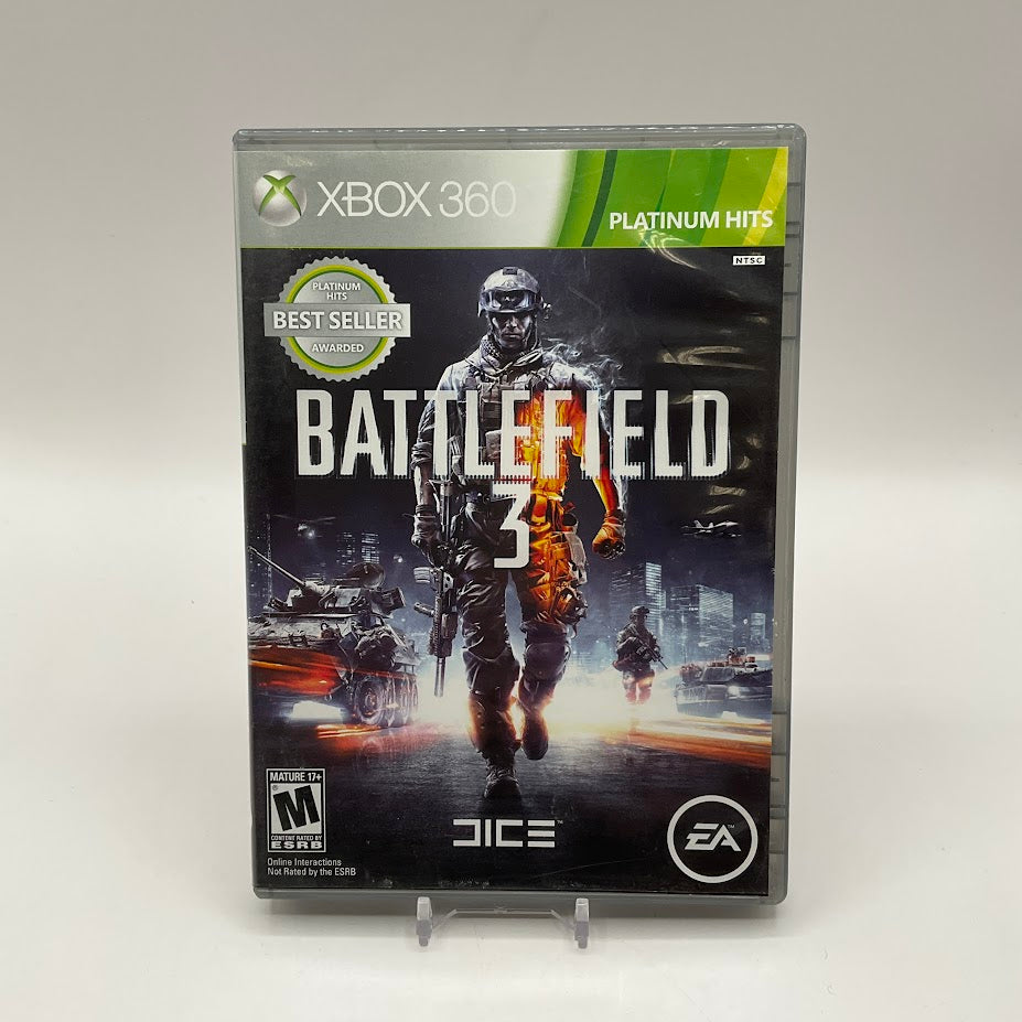 Battlefield 3 Platinum Hits Xbox 360 Used、Collector Store LLC - VG、kayou