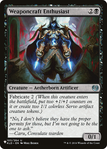 Weaponcraft Enthusiast (LIST-105/264) - The List、Wizards of the Coast、kayou