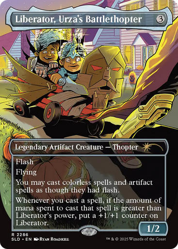 Liberator, Urza's Battlethopter (Foil) (Secret Lair - Trick or Treat) | Secret Lair Drops、Magic: The Gathering、kayou