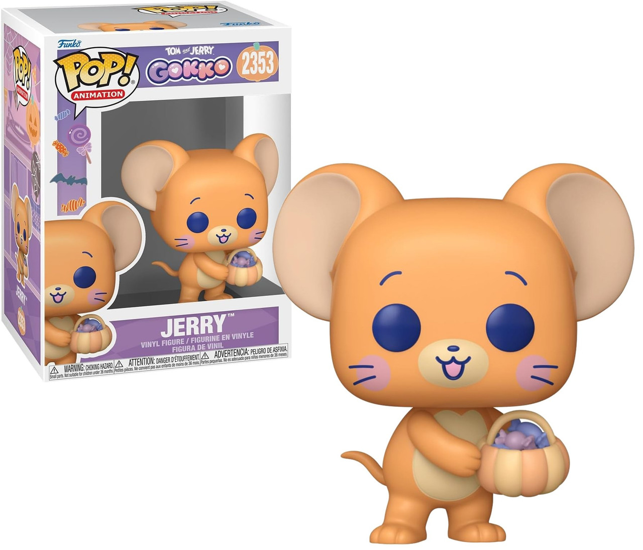 Funko Tom and Jerry Gokko POP! Animation Jerry Vinyl Figure、ToyWiz、kayou